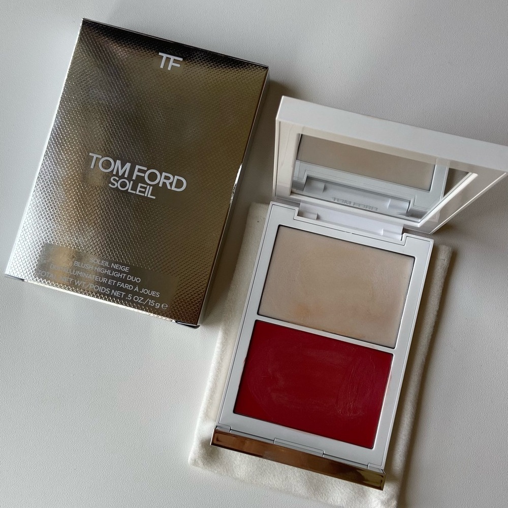 Tom Ford Soleil Neige Cream Blush Highlight Duo|Limited Edition